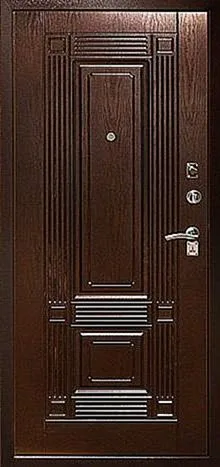 Входная дверь Aurora-17 (Порошковое напыление / МДФ ПВХ) - внутренняя сторона