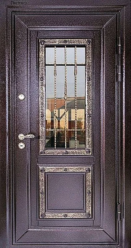 Входная дверь Triumph-17 (Металлобагет) - внешняя сторона